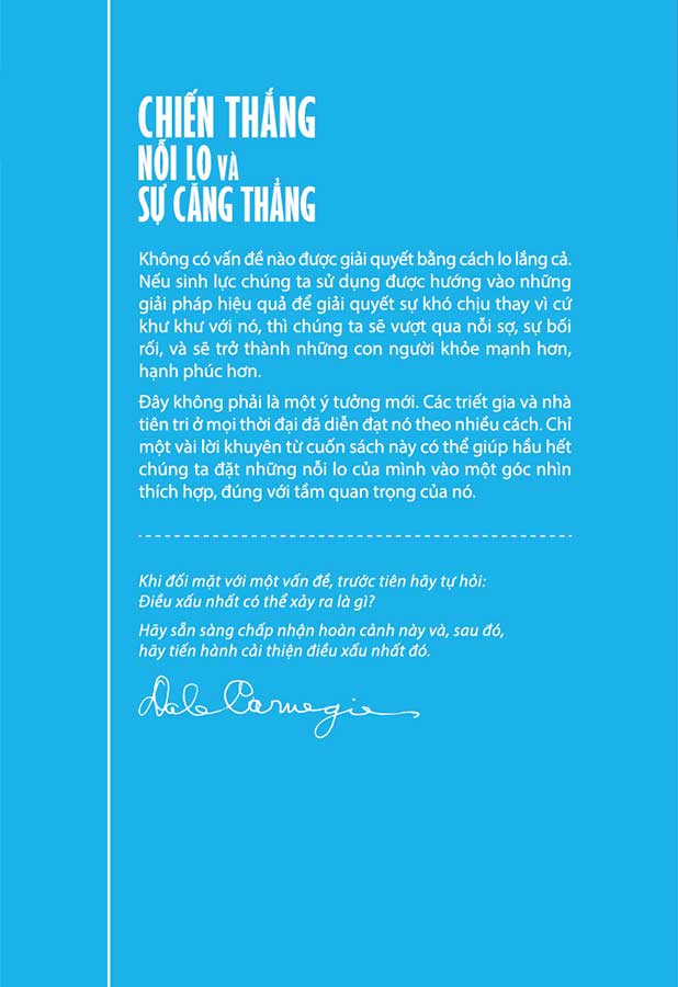 Chiến Thắng Nỗi Lo Và Sự Căng Thẳng