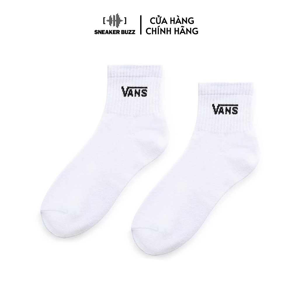 Vớ Vans Wm Half Crew Wmn 6.5-10 1Pk VN0A4PPGWHT