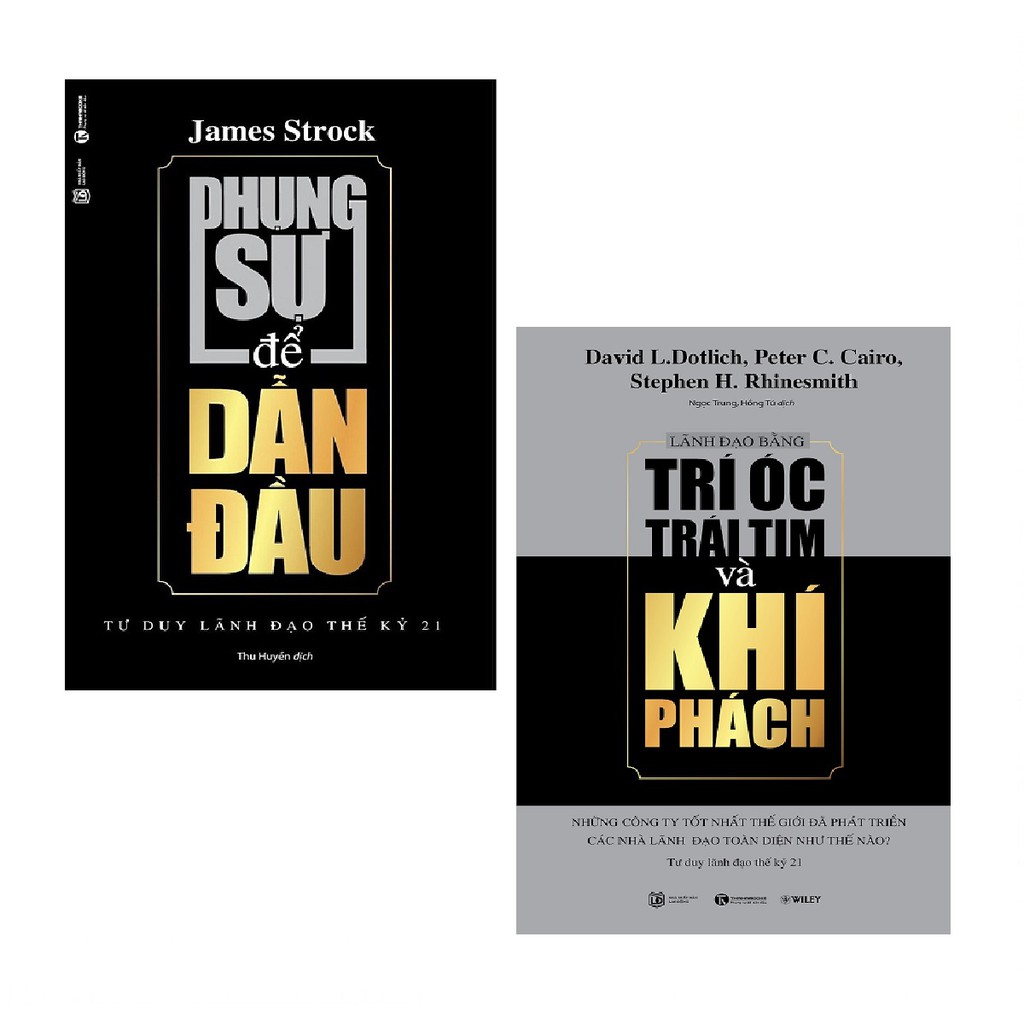 Combo Sách Phụng Sự Để Dẫn Đầu+ Lãnh Đạo Bằng Trí Óc, Trái Tim Và Khí Phách ( Bộ Tư Duy Lãnh Đạo Thế Kỷ 21)