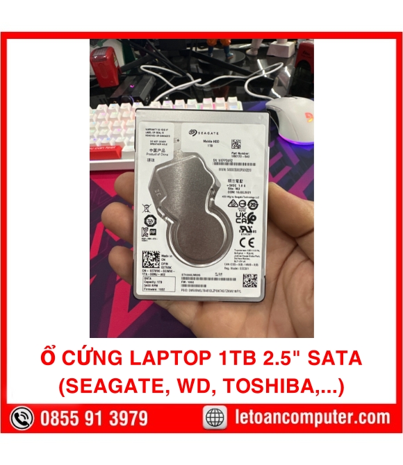 Ổ Cứng Laptop 1TB 5400rpm SATA3 Nhiều Hãng