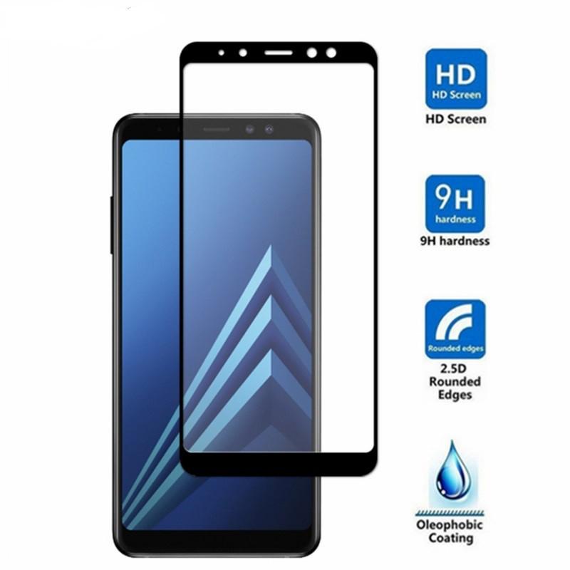 Miếng dán cường lực FULL màn hình dành cho samsung Galaxy A8 2018