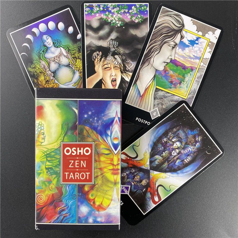 Combo Bộ Thẻ Bài Bói Osho Zen Tarot+Túi Nhung