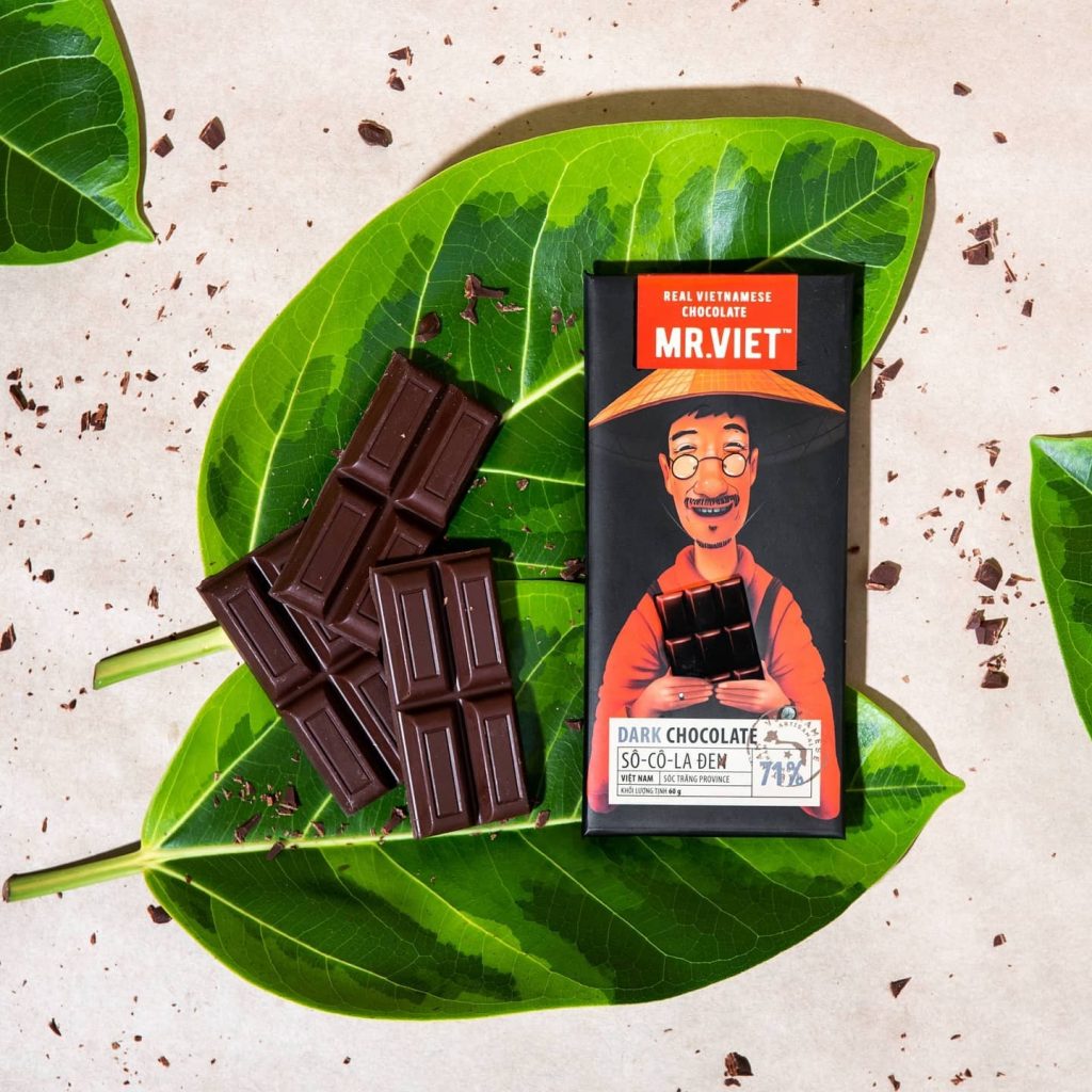 Socola Đen Mr. Viet 60g - Mr Viet Dark Chocolate 60g