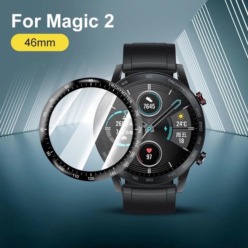 Cường lực màn hình 3D Cạnh Cong Full mặt kính cho Honor Magic Watch 2 46mm
