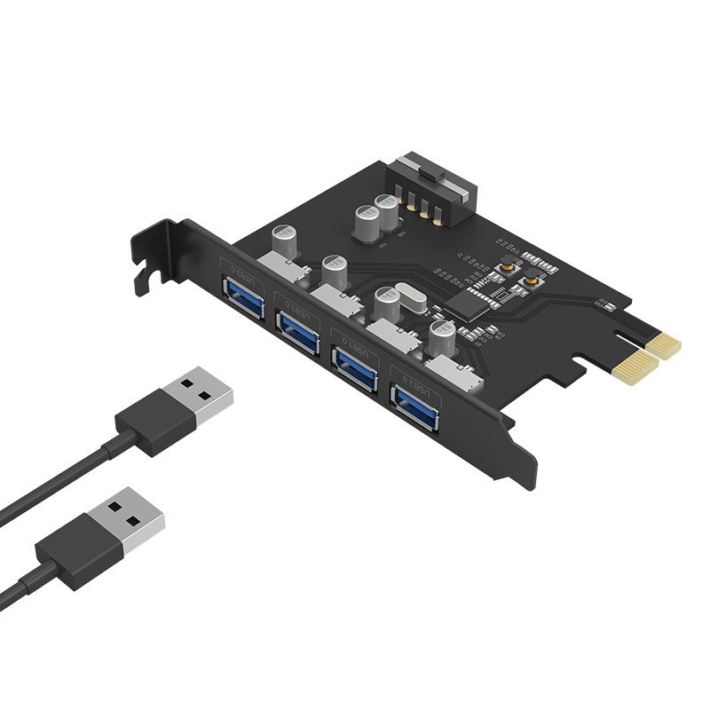 Card Mở Rộng 4 Cổng USB 3.0 Orico PME-4U - Hàng Chính Hãng