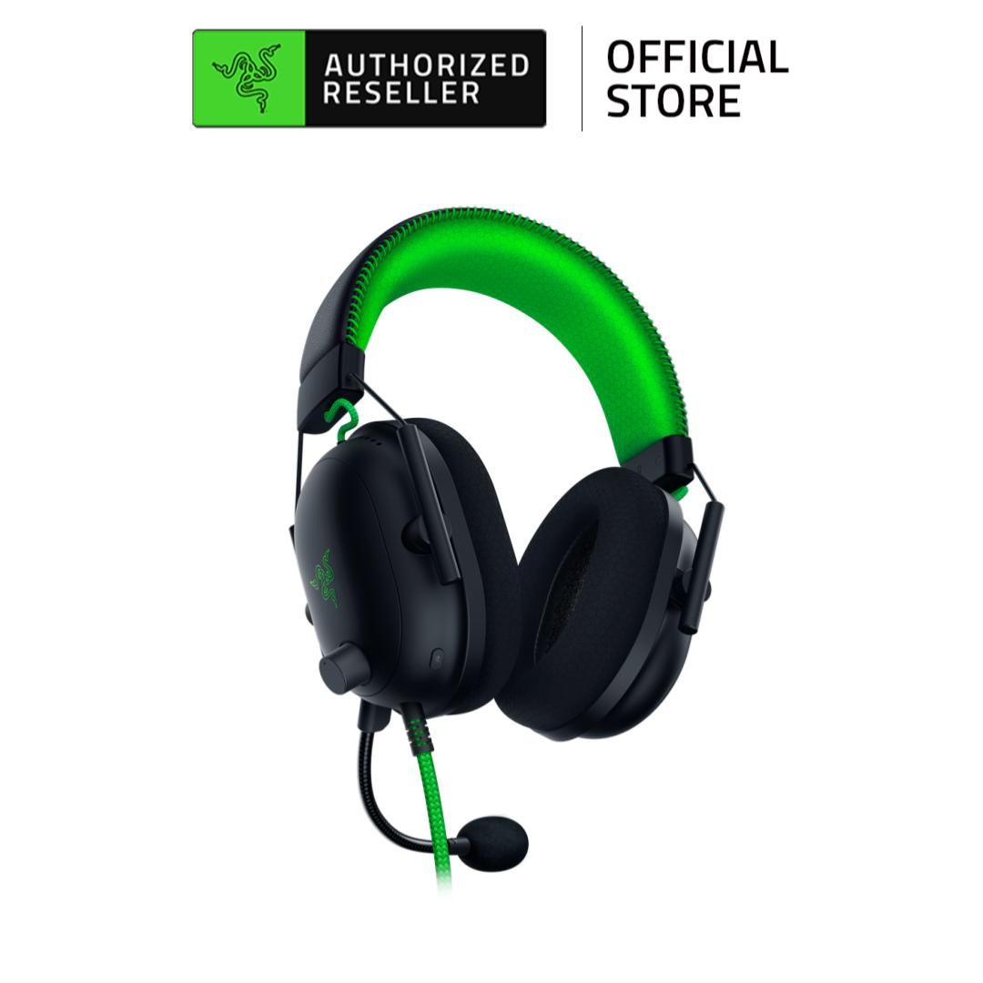 [PHIÊN BẢN ĐẶC BIỆT] Tai nghe có dây chùm đầu Razer BlackShark V2-Wired Gaming Headset + USB Sound Card-phiên bản SE (Hàng chính hãng)