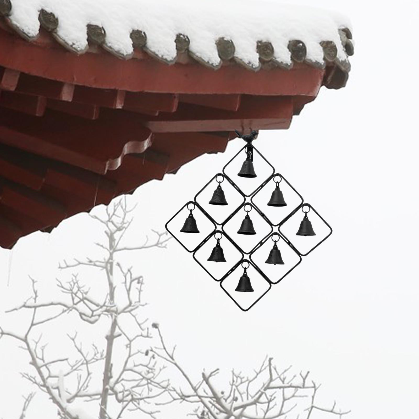 Wind Chimes Hanging Decor Bell Wind Chimes for Backyard Outdoor Decoration