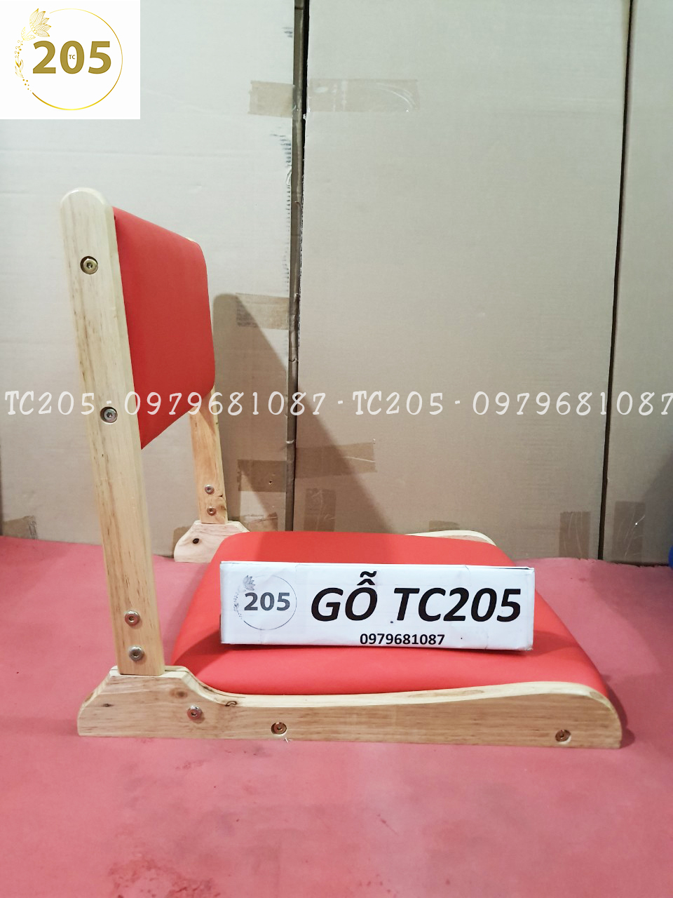 GHẾ GỖ NGỒI BỆT GẤP GỌN PISU NỘI THẤT TC205