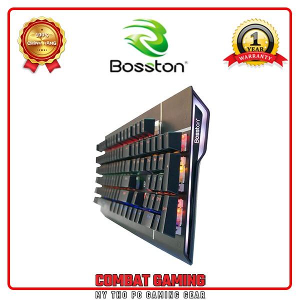 Bàn Phím Cơ BOSSTON MK918 RGB - Hàng Chính Hãng