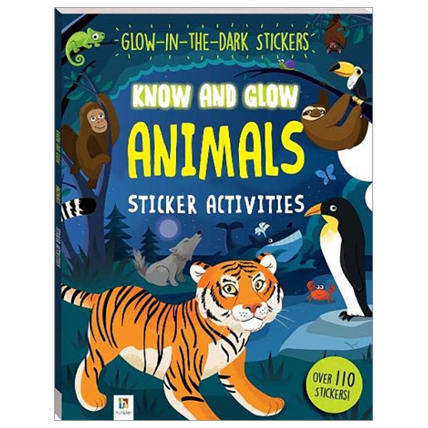 Know And Glow: Animals Sticker Activities