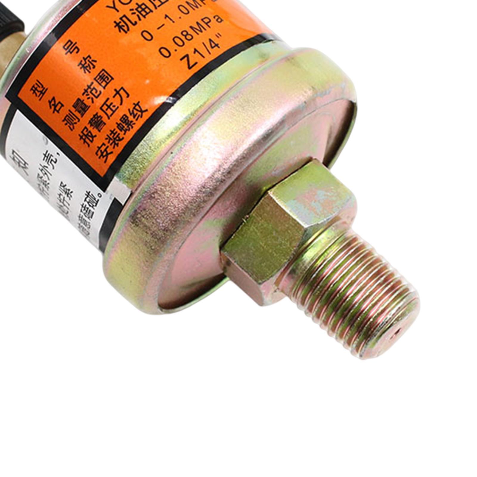 Engine Oil Pressure Sending /4 1/8 NPT Direct Replaces Spare Parts Easy to Install Accessories Gauge Screw Thread Switch Sender