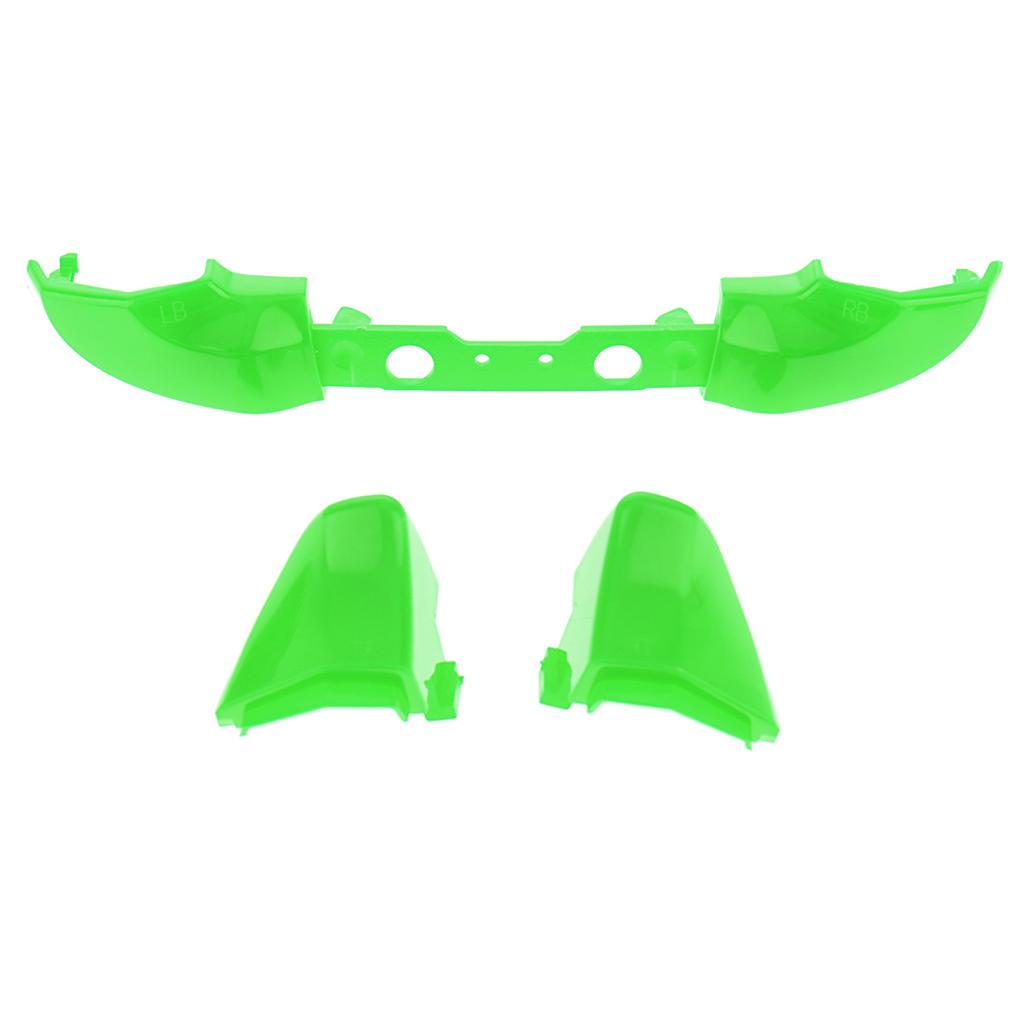 2 Set Controller Parts Compatible with Xbox One Slim Controller Buttons Kit - Green & Pink