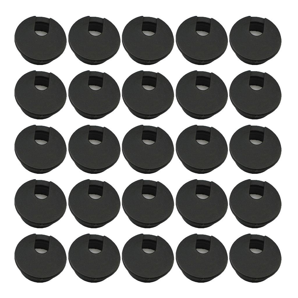 20Pieces 3.5cm  Desk Table Grommets 35mm Cable Cord Hole Cover for
