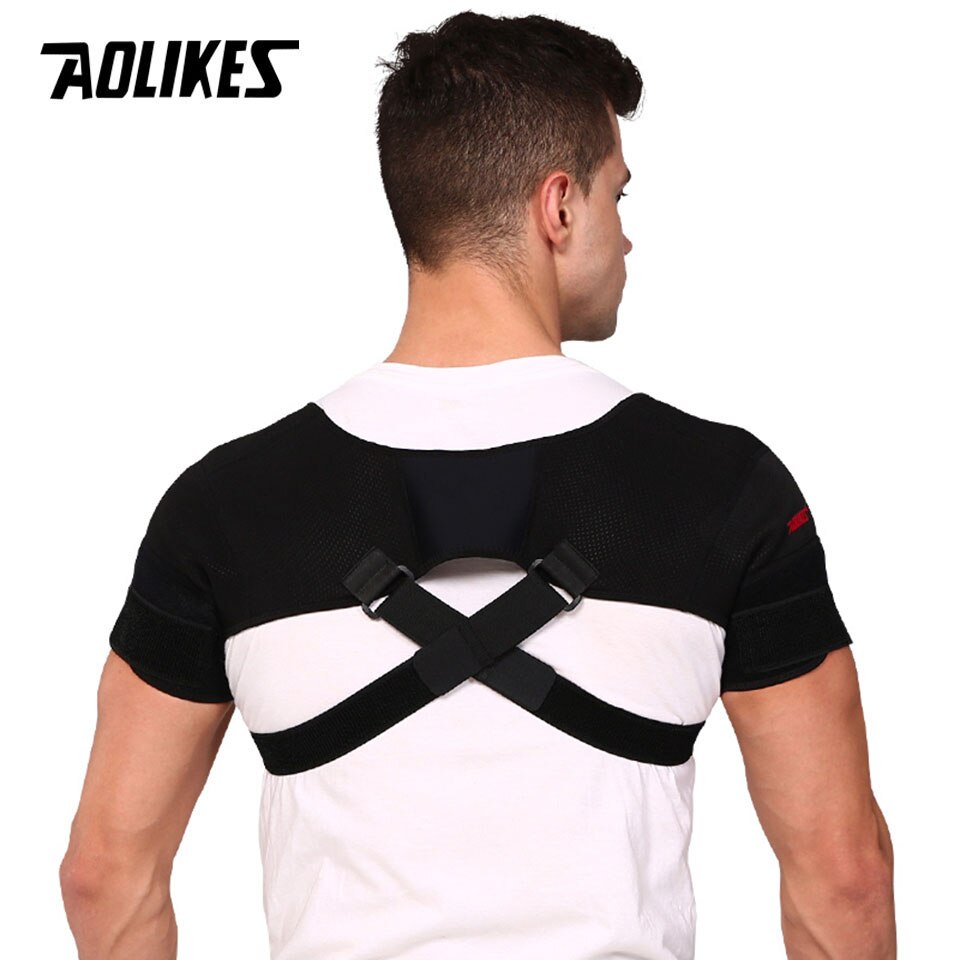 Đai cố định khớp vai đôi AOLIKES A-1695 Strap compression sports