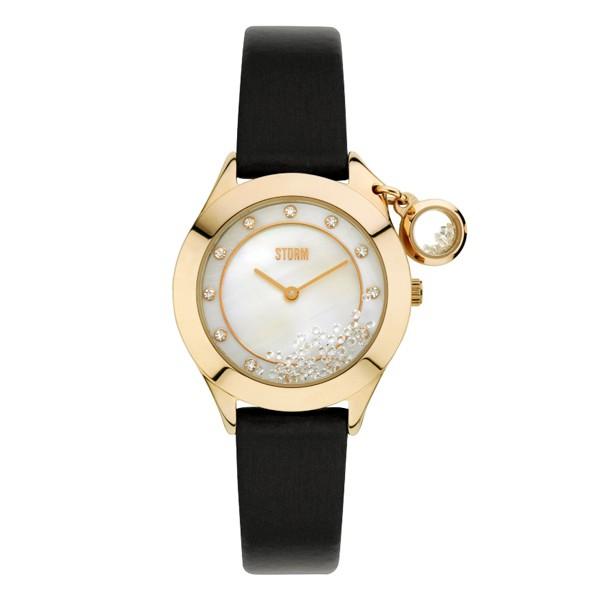 Đồng hồ đeo tay Nữ hiệu STORM SPARKELLI LEATHER GOLD