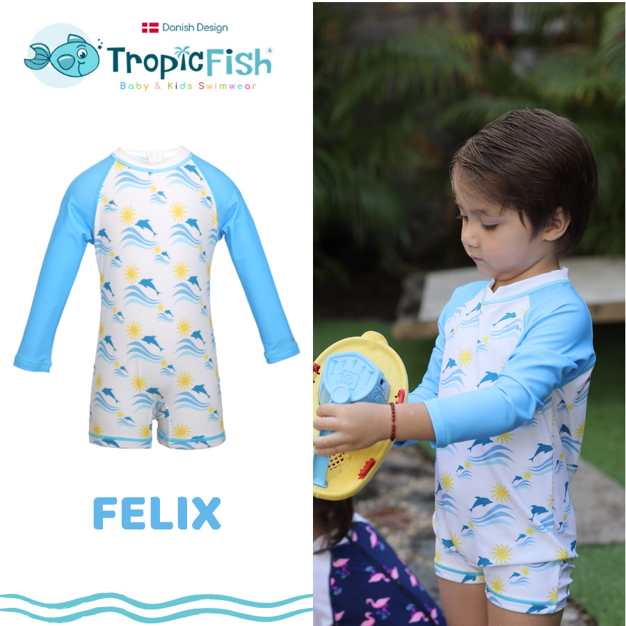 Đồ bơi chống nắng cao cấp cho bé trai Felix TropicFish - TropicFish Baby Swimwear Felix