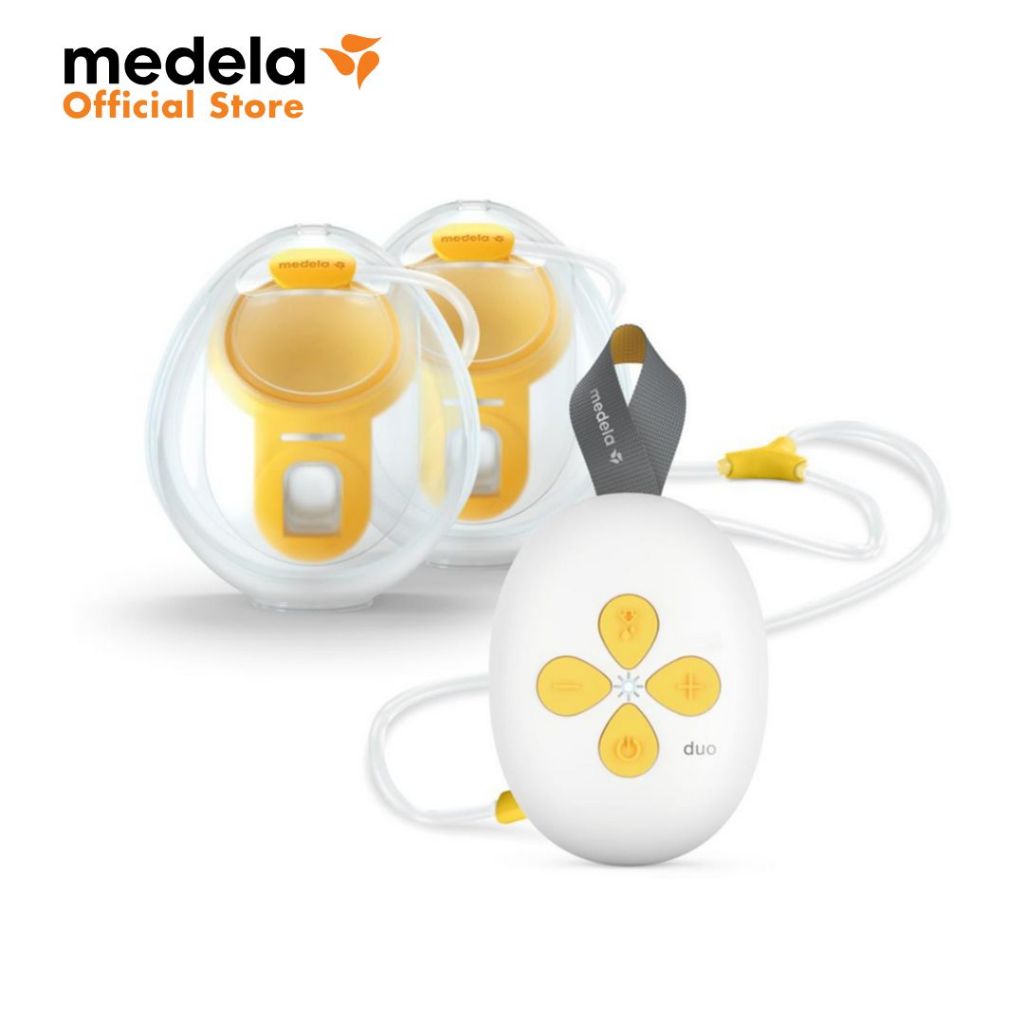 Máy hút sữa Medela Duo Hands Free | Có pin sạc tích hợp, thiết kế nhỏ gọn, chân sạc USB-C