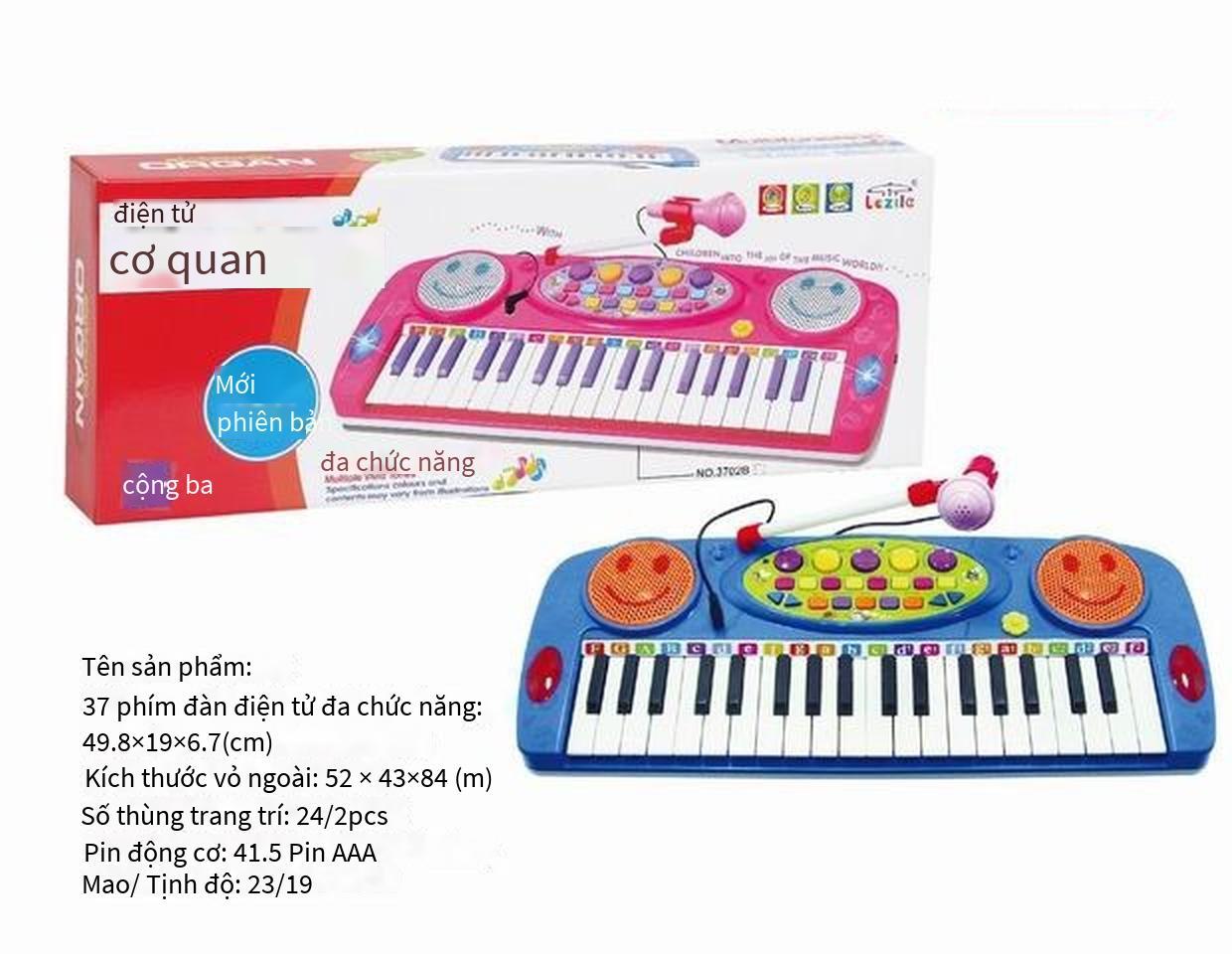 Đàn Organ Điện Tử Trẻ Em Bán Chạy Nhất Amazon Có Micro Đàn Organ Điện Tử Đa Năng Cho Bé Phòng Thu Đồ Chơi Âm Nhạc