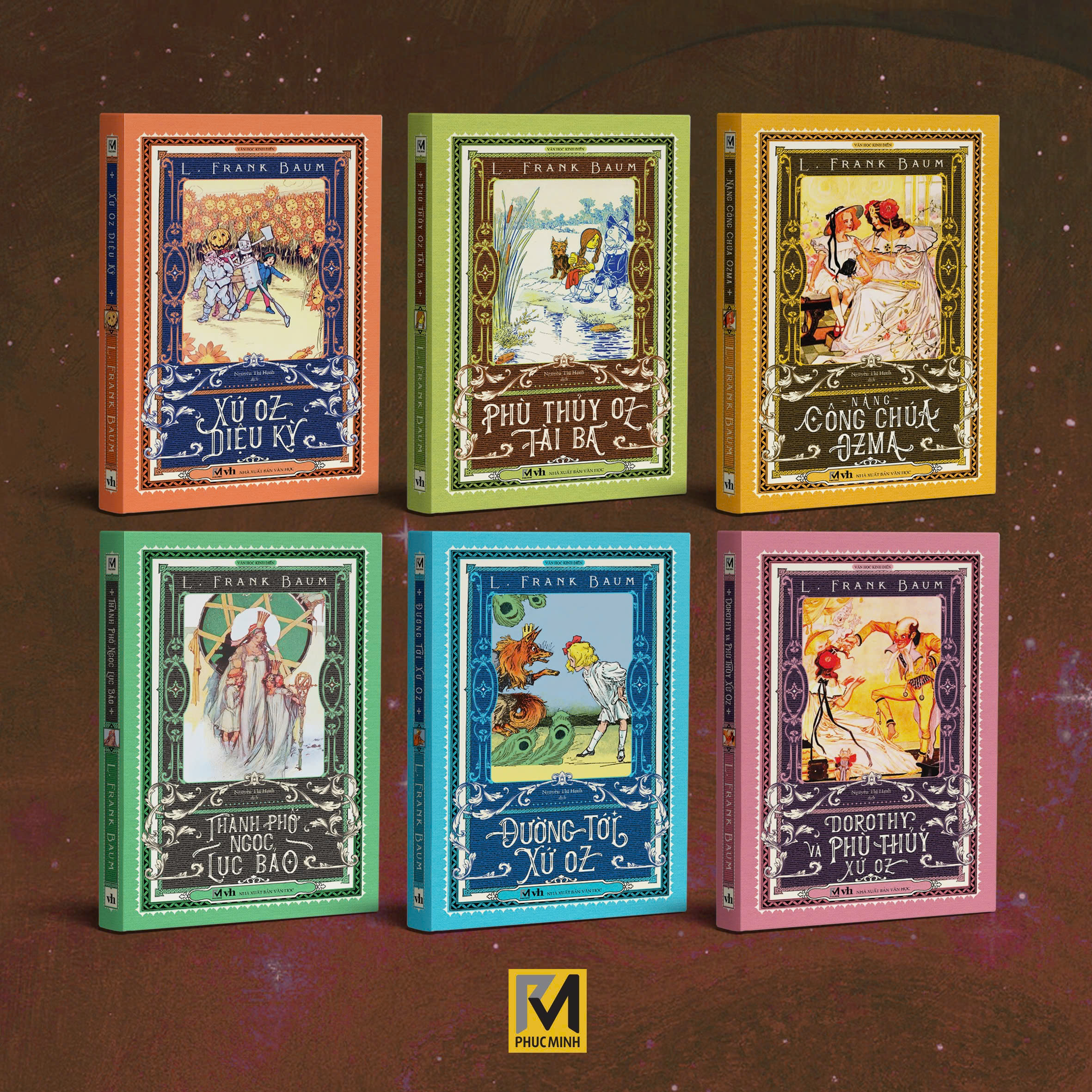 Combo 6 Cuốn Dorothy và xứ Oz diệu kỳ – L. Frank Baum Bản dịch mới, tặng kèm 6 bookmark