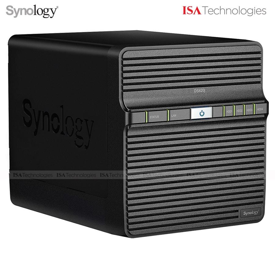 Thiết Bị Lưu Trữ Nas Synology DS420J Hàng Chính Hãng