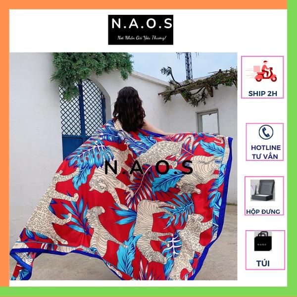 Khăn Choàng Quàng Cổ Boho Đi Biển Vintage Họa Tiết Thổ Cẩm- Qùa tặng 20/10-quà