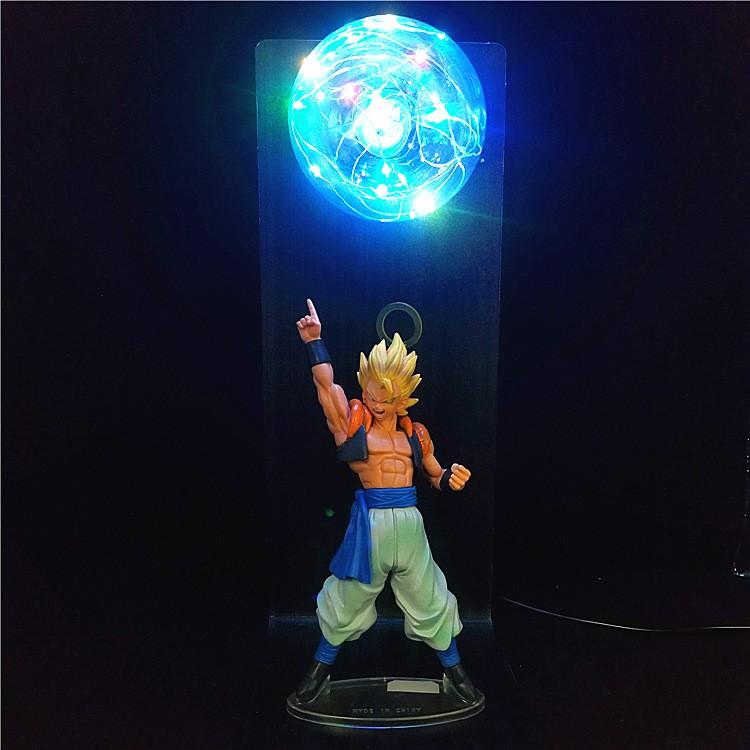 Mô hình nhân vật Dragon Ball 7 Viên Ngọc Rồng Đích Ku tụ chưởng có đèn sáng có thể làm Trang trí hoặc Đèn ngủ - MS350