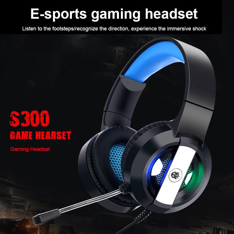 Chuyên Nghiệp Led Game Thủ Tai Nghe Cho Máy Tính PS4 PS5 Fifa 21 Tai Nghe Chơi Game Bass Stereo PC Tai Nghe Có Dây Kèm Mic quà Tặng