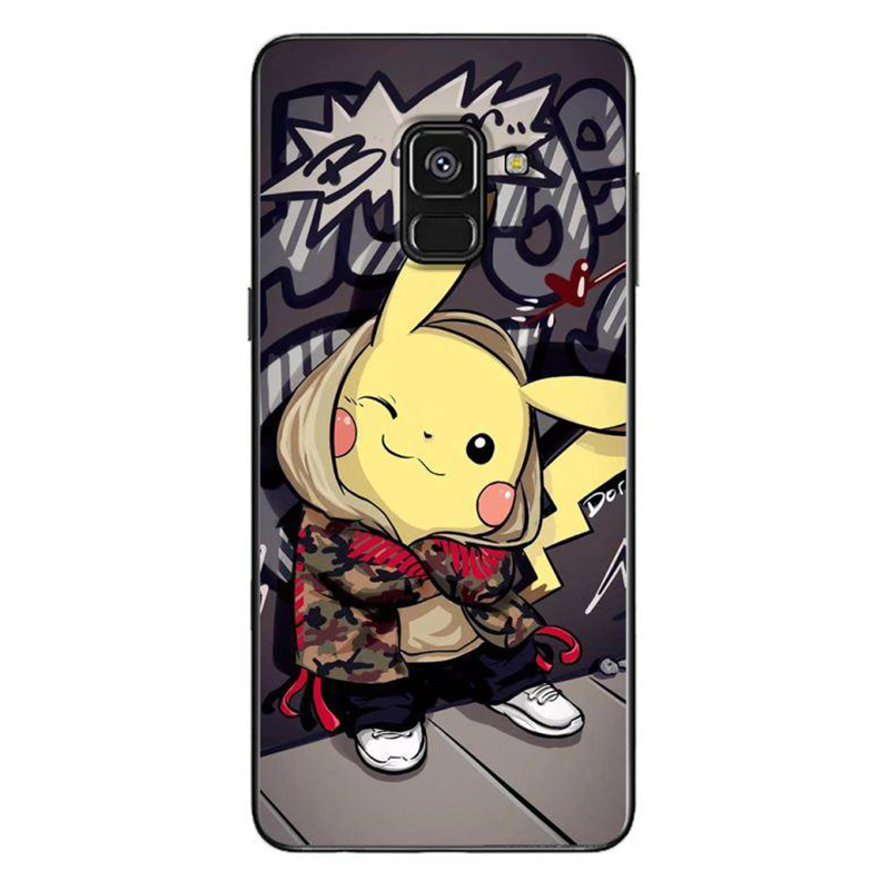 Ốp Lưng Dành Cho Samsung Galaxy A8 2018 - Pikachu