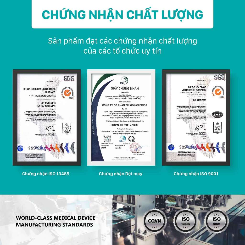 COMBO 05 Bông Tẩy Trang Vuông NIVA Cotton Pads Cao Cấp Cp1 Hộp 50 Miếng Bông Tự Nhiên Mềm Mại An Toàn Với Da Nhạy Cảm