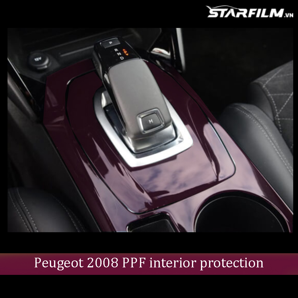 Peugeot 2008 PPF TPU nội thất chống xước tự hồi phục STARFILM