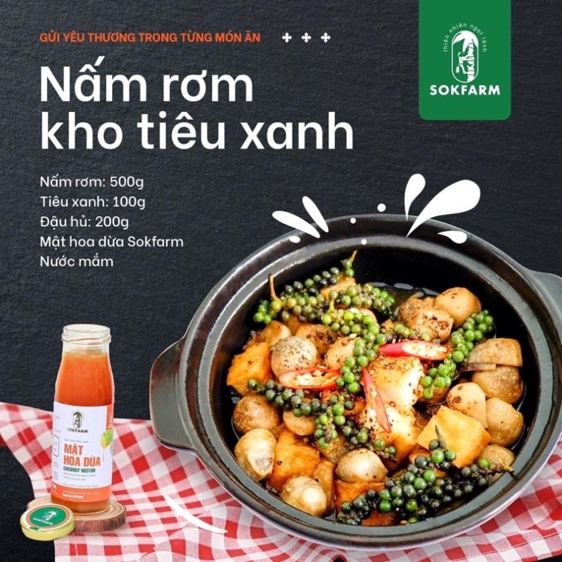 COMBO 2 CHAI MẬT HOA DỪA - SOKFRAM- 500ml - 100% MẬT HOA DỪA NGUYÊN CHẤT
