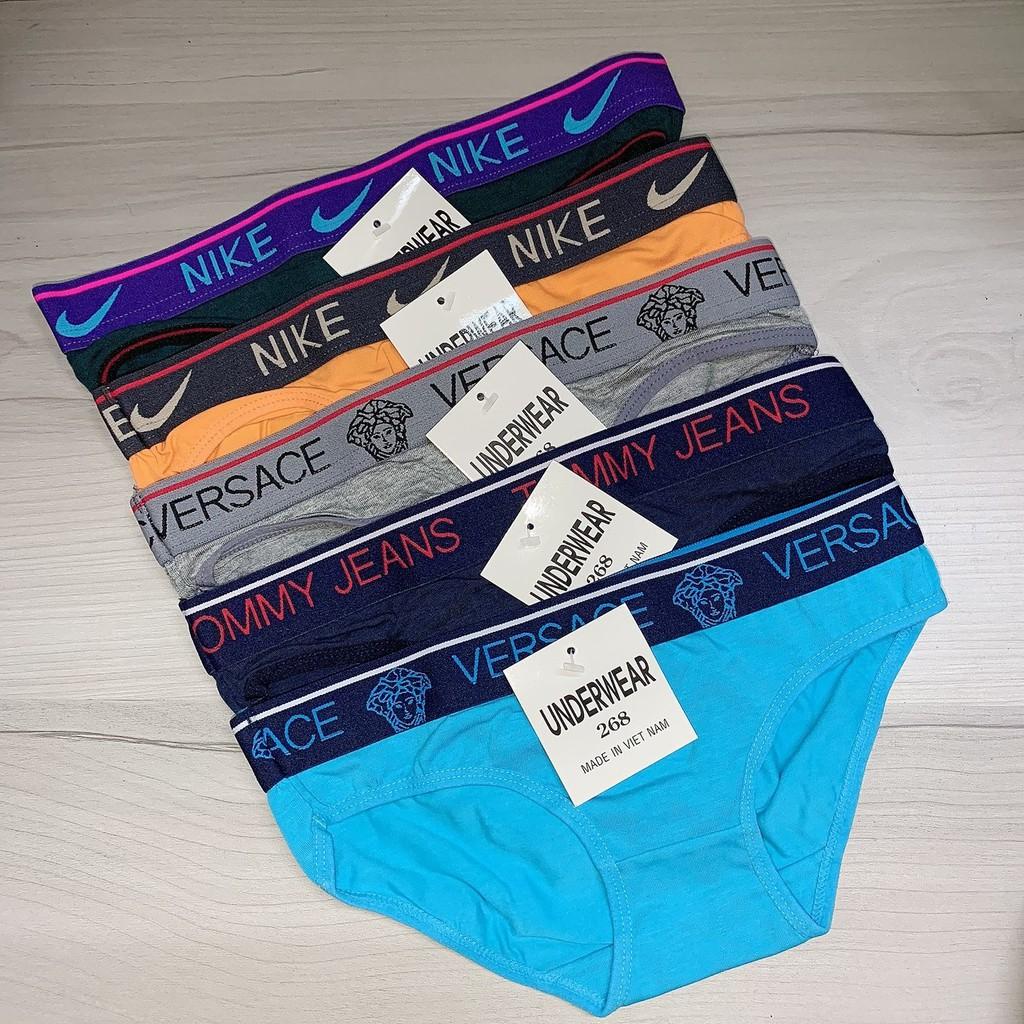 COMBO 10 QUẦN LÓT NỮ COTTON LƯNG CHỮ 268