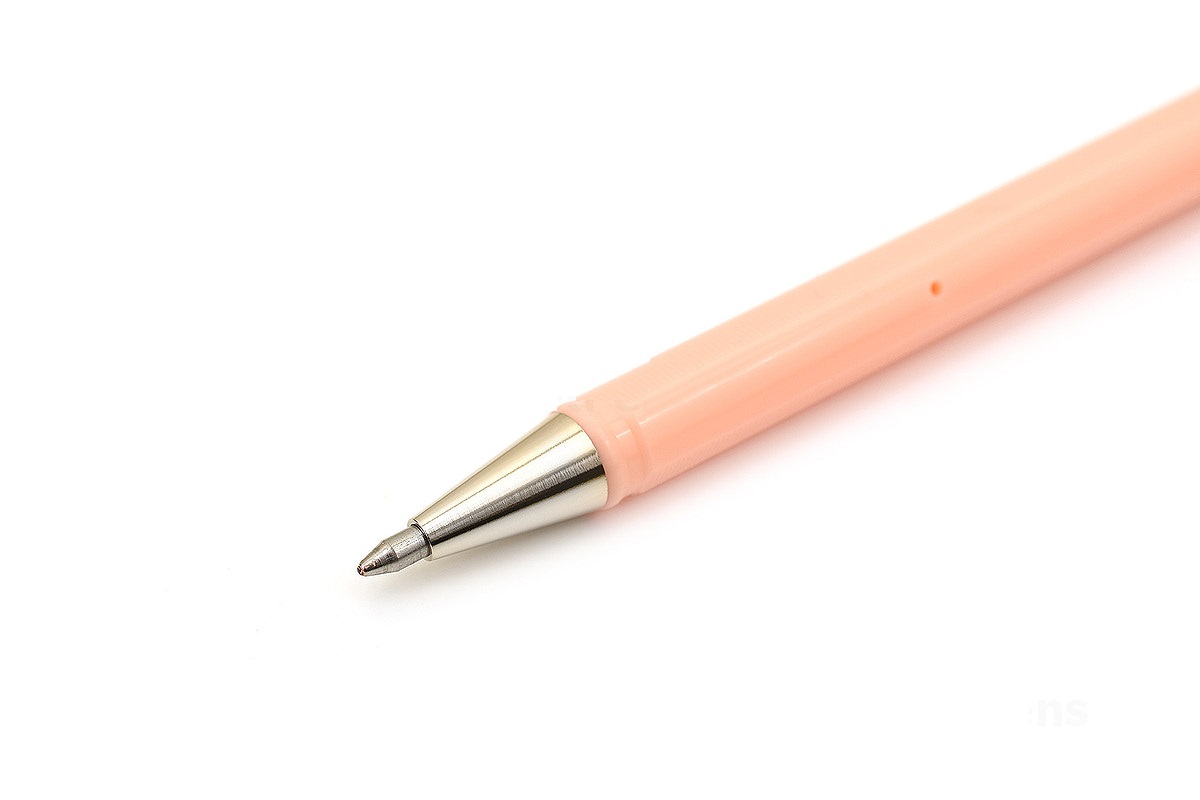 Bút Gel Sữa Dạ Quang Pentel Hybird Milky - 0.8mm - Màu cam pastel (Pastel Orange)