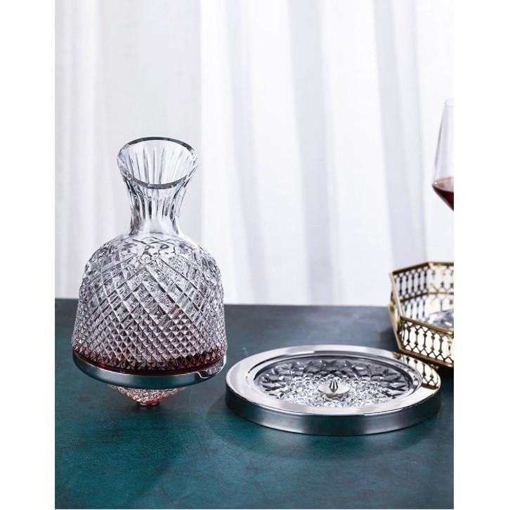 BÌNH THỞ VANG XOAY TRÒN PATRICK SPIN DECANTER