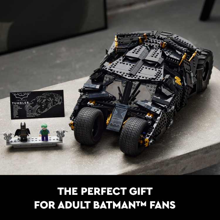 LEGO ADULTS 76240 Siêu Xe Chiến Đấu Batmobile Tumbler (2049 chi tiết)