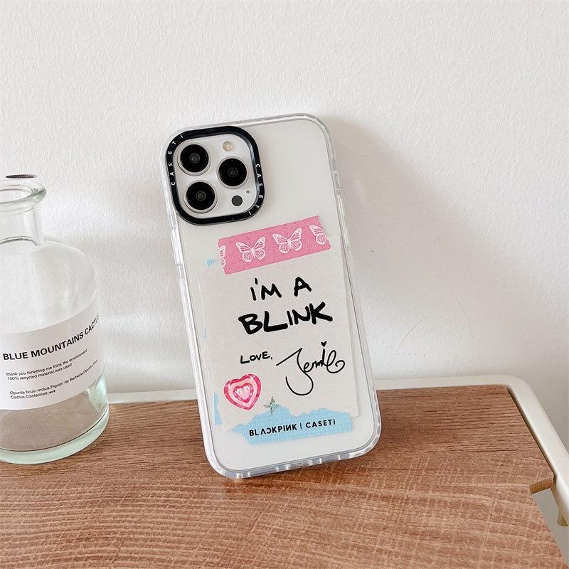 Ốp Lưng Silicon Cho Iphone 14 Pro Max / 14 Pro/ 13 Pro Max Họa Tiết Blackpink