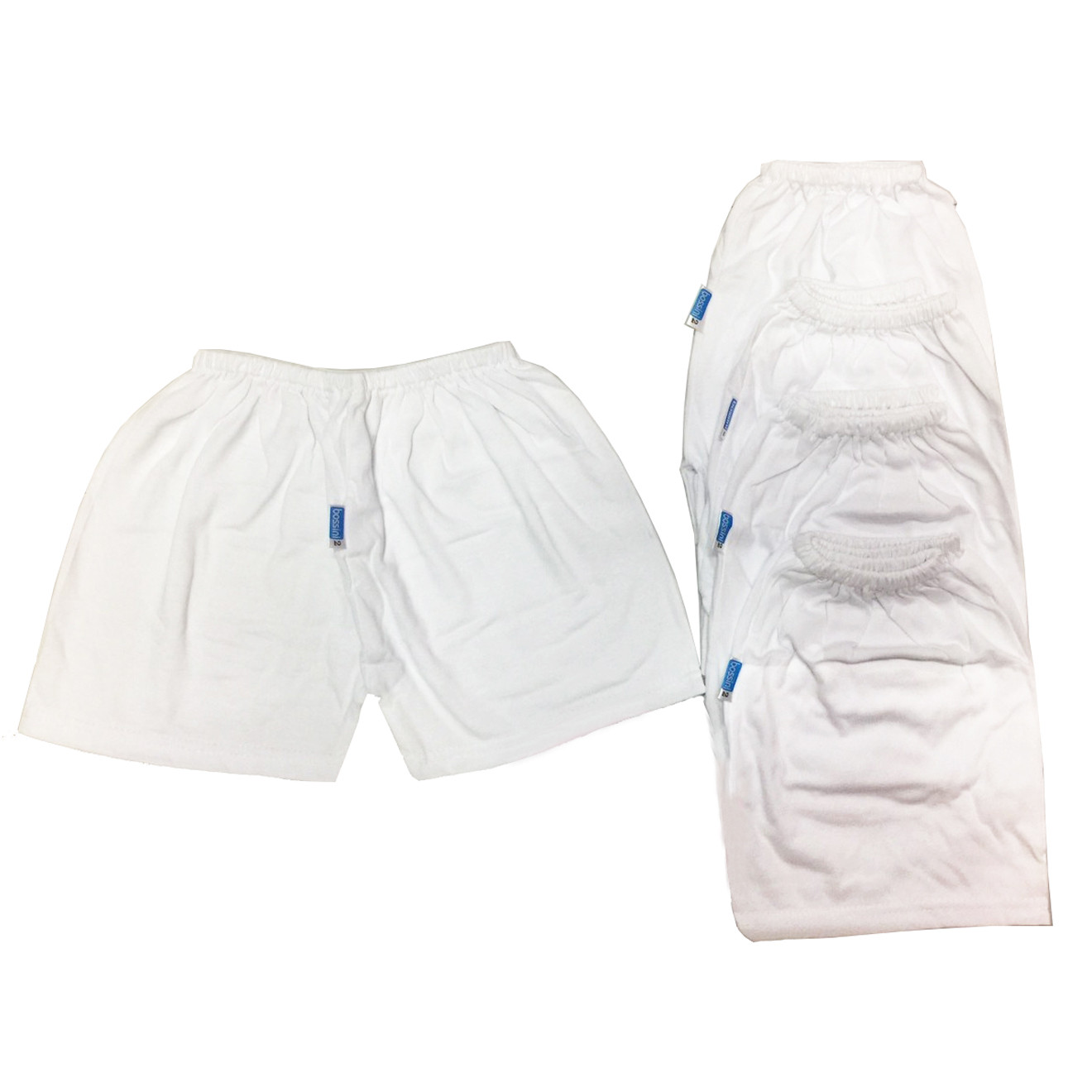 COMBO 5 QUẦN NGẮN TRẮNG CHO BÉ