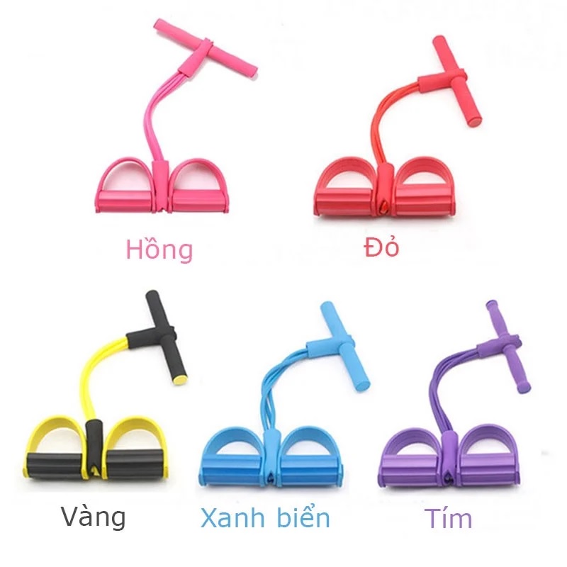 Combo Thảm Tập Yoga TPE 2 Lớp 6mm, Dây Kéo Cao Su, Dụng Cụ Tập Bụng Hình Chữ T - YOGA QG, Thảm Êm, Chống Trơn Trượt, Không Gây Kích Ứng, Thấm Hút Mồ Hôi; Dây Kéo Đàn Hồi Cao; Dụng Cụ Tập Chữ T Bằng Thép Siêu Bền, Có Đế Hút Chân Không - Hàng chính hãng