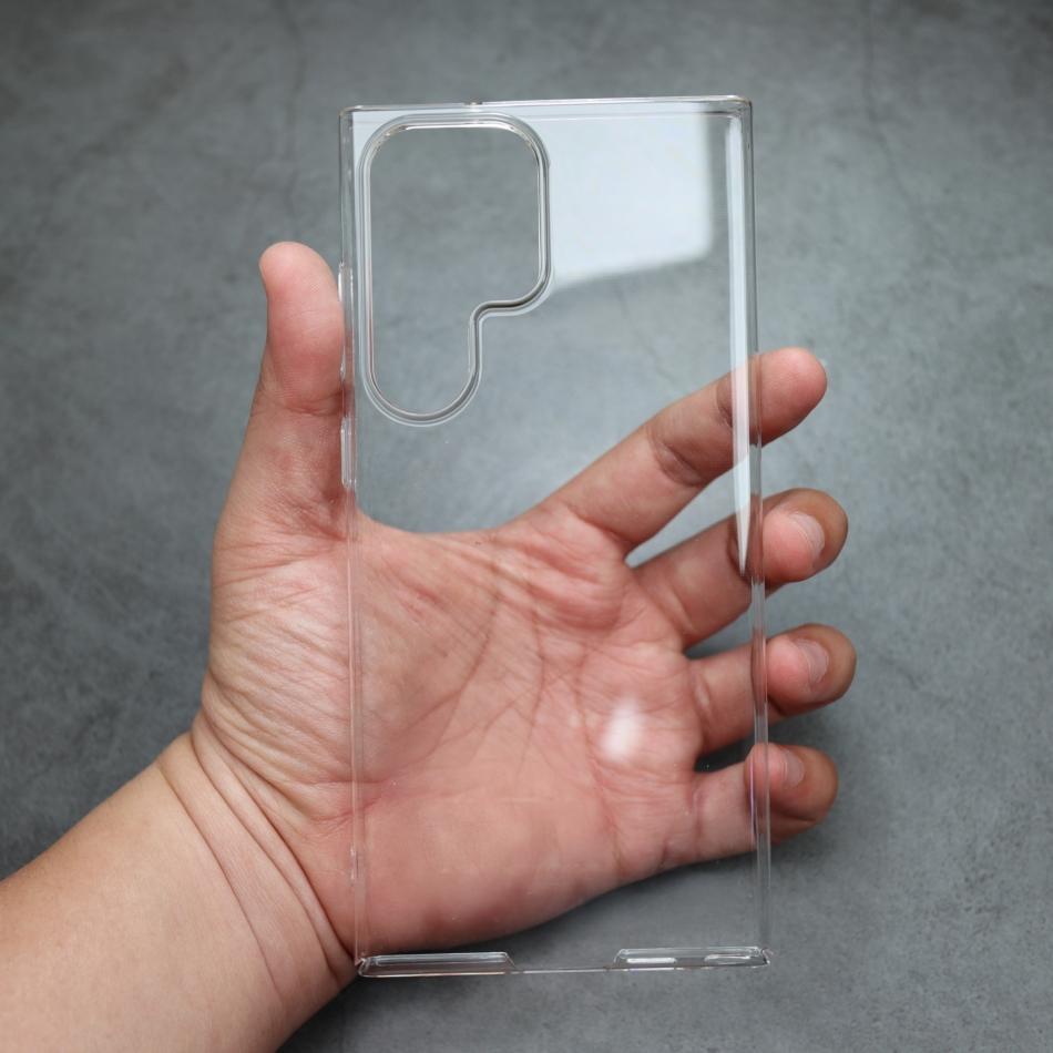 Ốp lưng trong suốt siêu mỏng 0.3mm cho Samsung Galaxy S26 Ultra / S25 Ultra / S24 Ultra / S23 Ultra / S22 Ultra hiệu Memumi Slim - Chống ố vàng, ôm sát máy - Hàng chính hãng