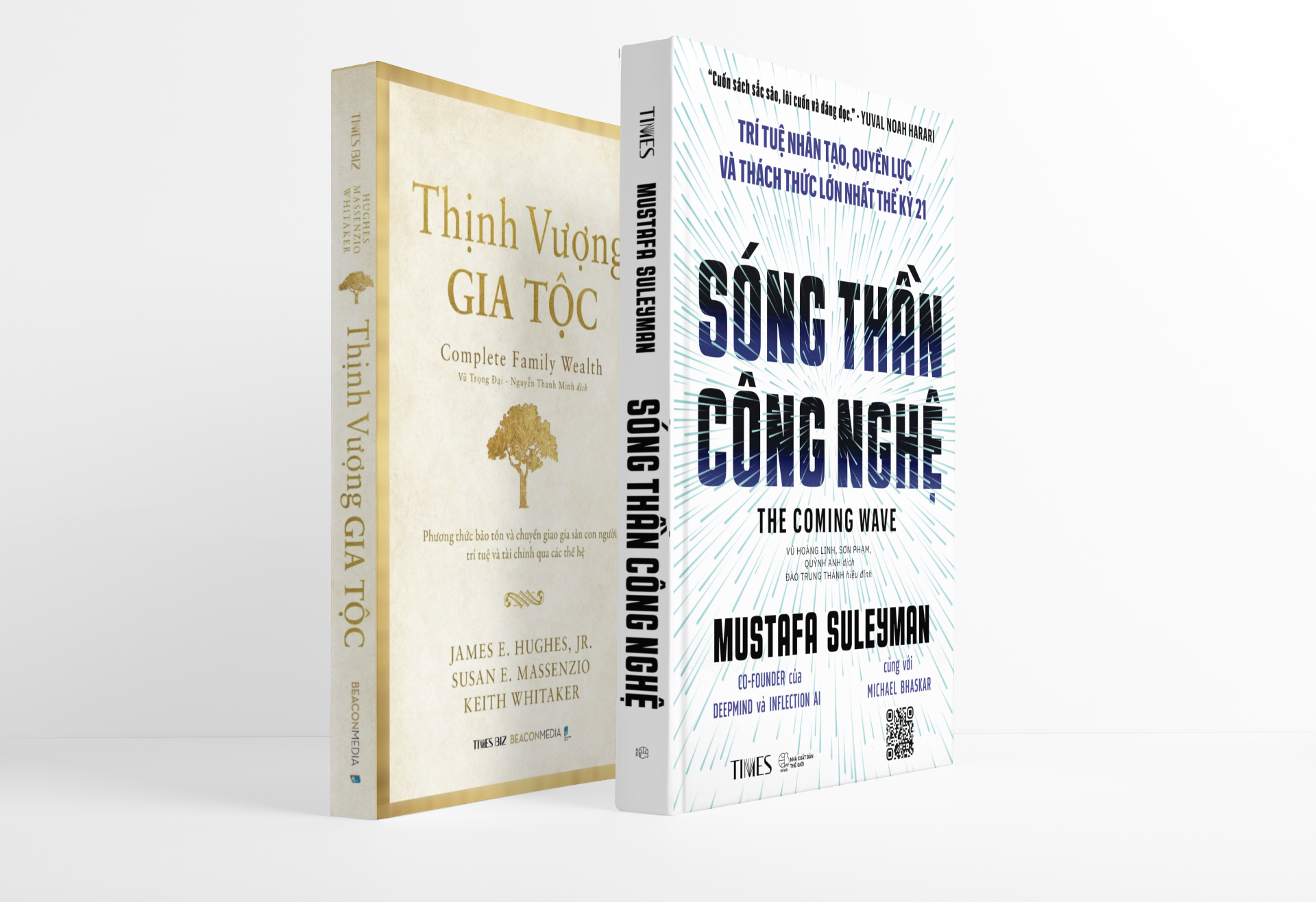 Sách - Sóng thần công nghệ (The Coming Wave) : Trí tuệ nhân tạo, quyền lực và thách thức lớn nhất thế kỷ 21