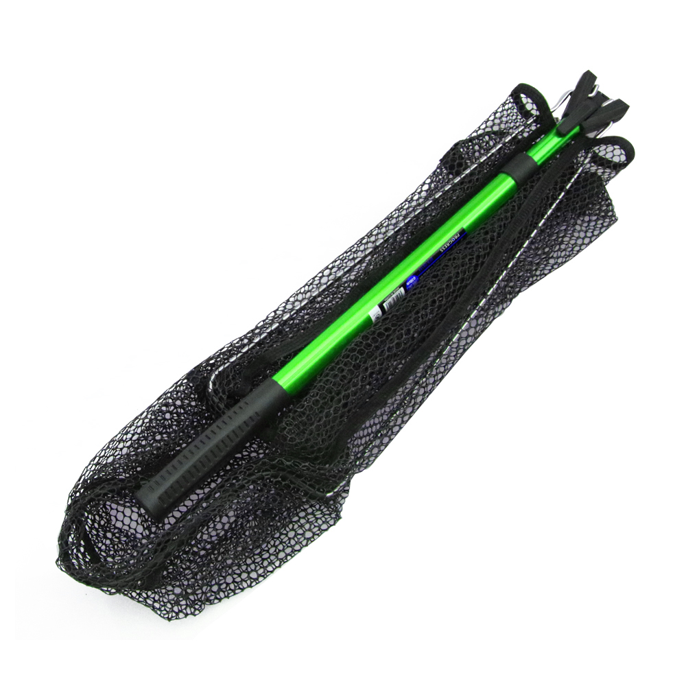 Vượt cá có thể gấp gọn lưới bằng sợi nylon bền tay cầm bằng hợp kim nhôm chống trượt nhẹ và gon