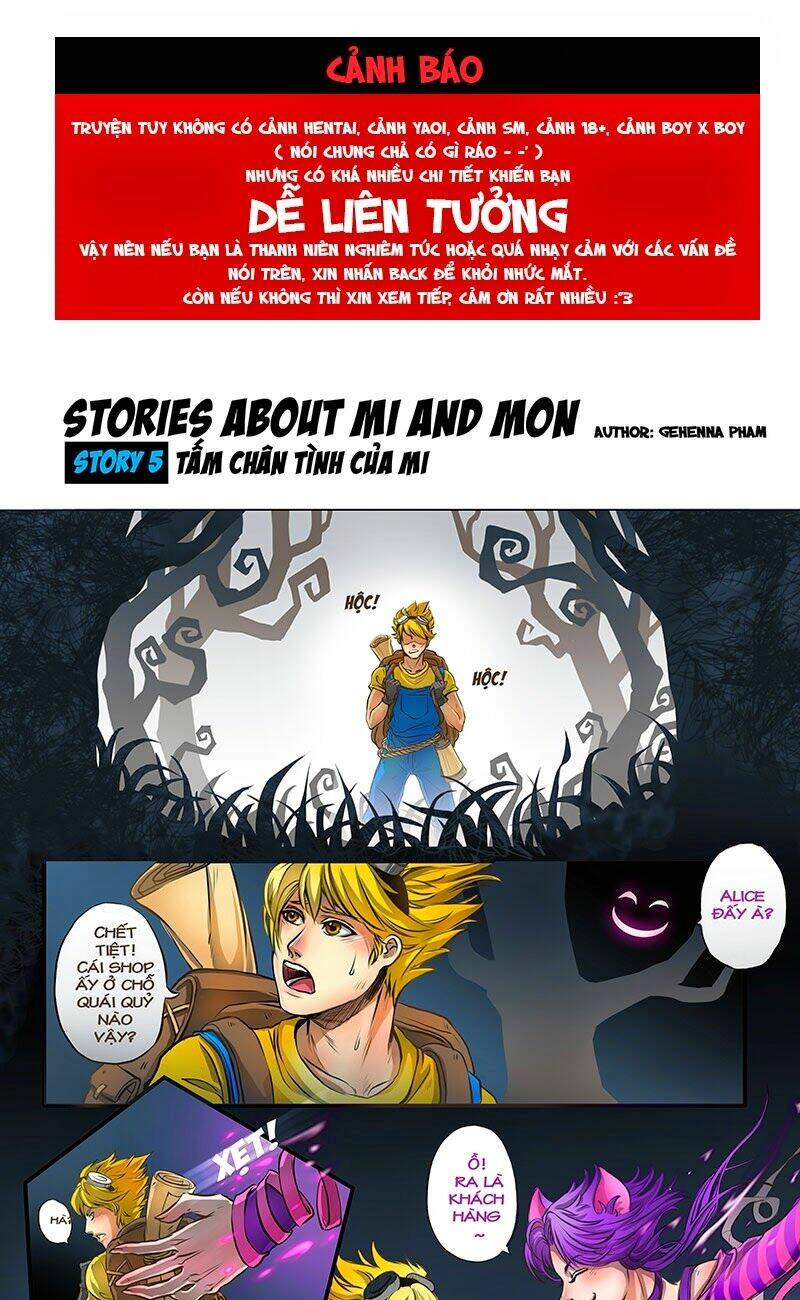 chuyện nhảm của mi và mon chapter 5 2