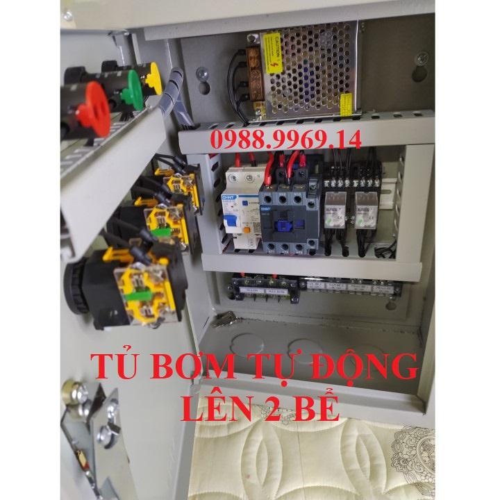 TỦ ĐIỀU KHIỂN BƠM TỰ ĐỘNG LÊN 2 BỂ