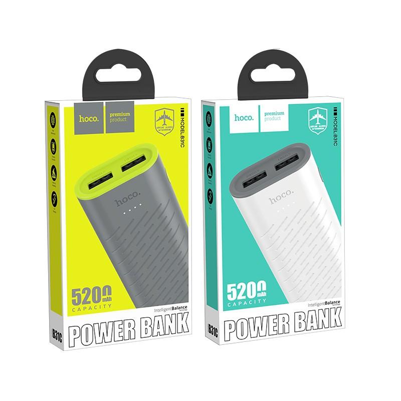 PIN DỰ PHÒNG HOCO B31C 5200MAH - HÀNG CHÍNH HÃNG