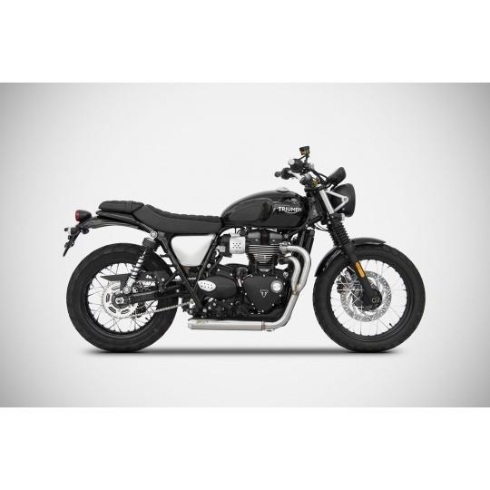 Pô Zard Triumph Street Scrambler - Full Kit 2>1 Cross