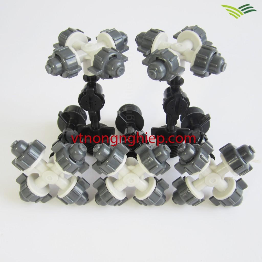 Béc phun sương 4 hướng tưới cây, làm mát