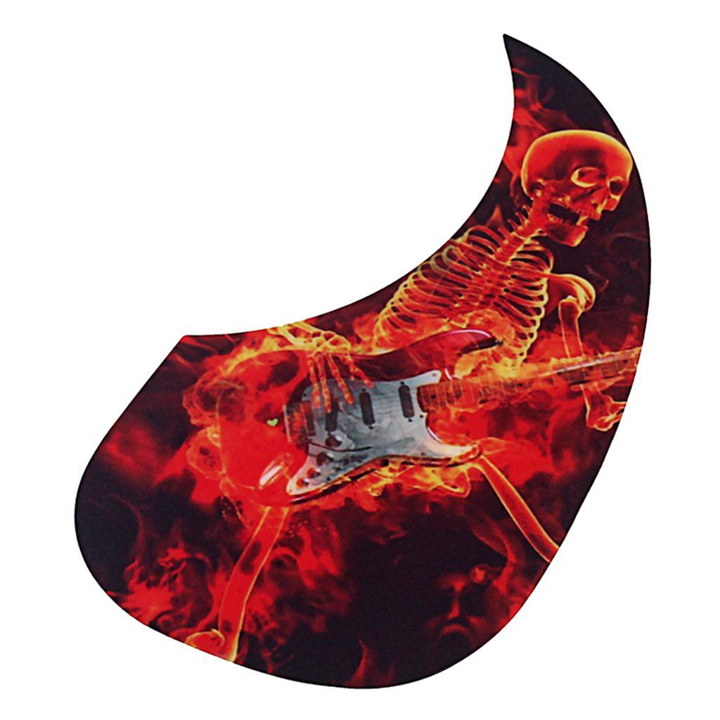 Folk Acoustic Guitar Pickguard Pick Guard Scratch Plate for Acoustic Guitar