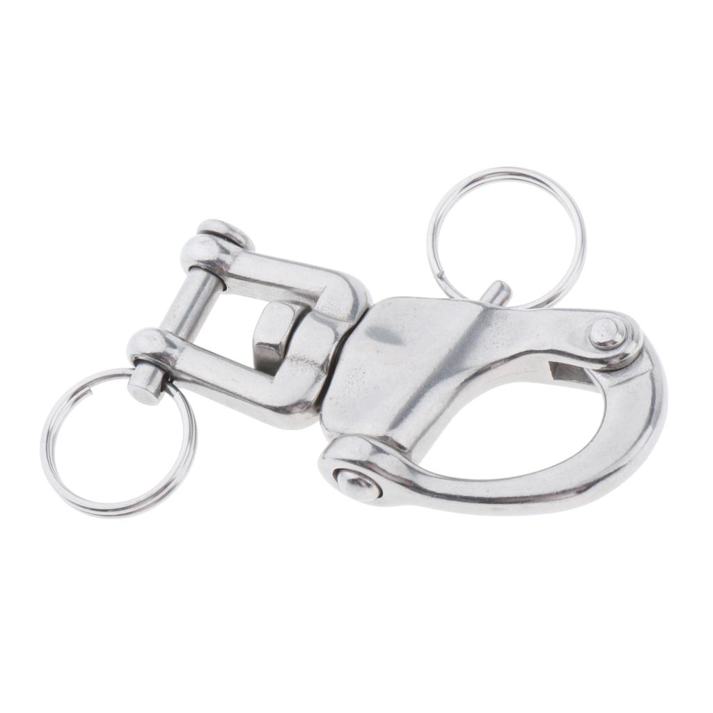 Wear Resistant Swivel Snap Shackle Kayak Yacht Quick Release Buckle