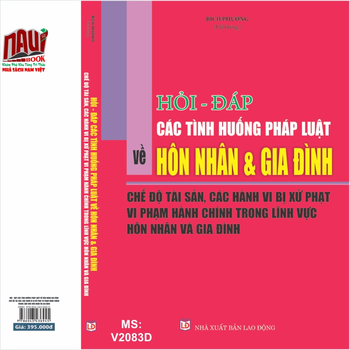 Sách Hỏi - Đáp Các Tình Huống Pháp Luật Về Hôn Nhân Và Gia Đình - Chế Độ Tài Sản, Các Hành Vi Bị Xử Phạt Vi Phạm Hành Chính Trong Lĩnh Vực Hôn Nhân Và Gia Đình - V2083D