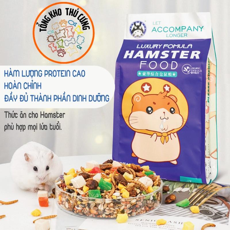 Thức ăn cho Hamster thú nhỏ giàu protein dành cho mọi lứa tuổi Jonsanty gói 570gr 2LB